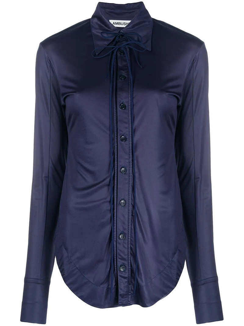 fitted long-sleeve shirt 1