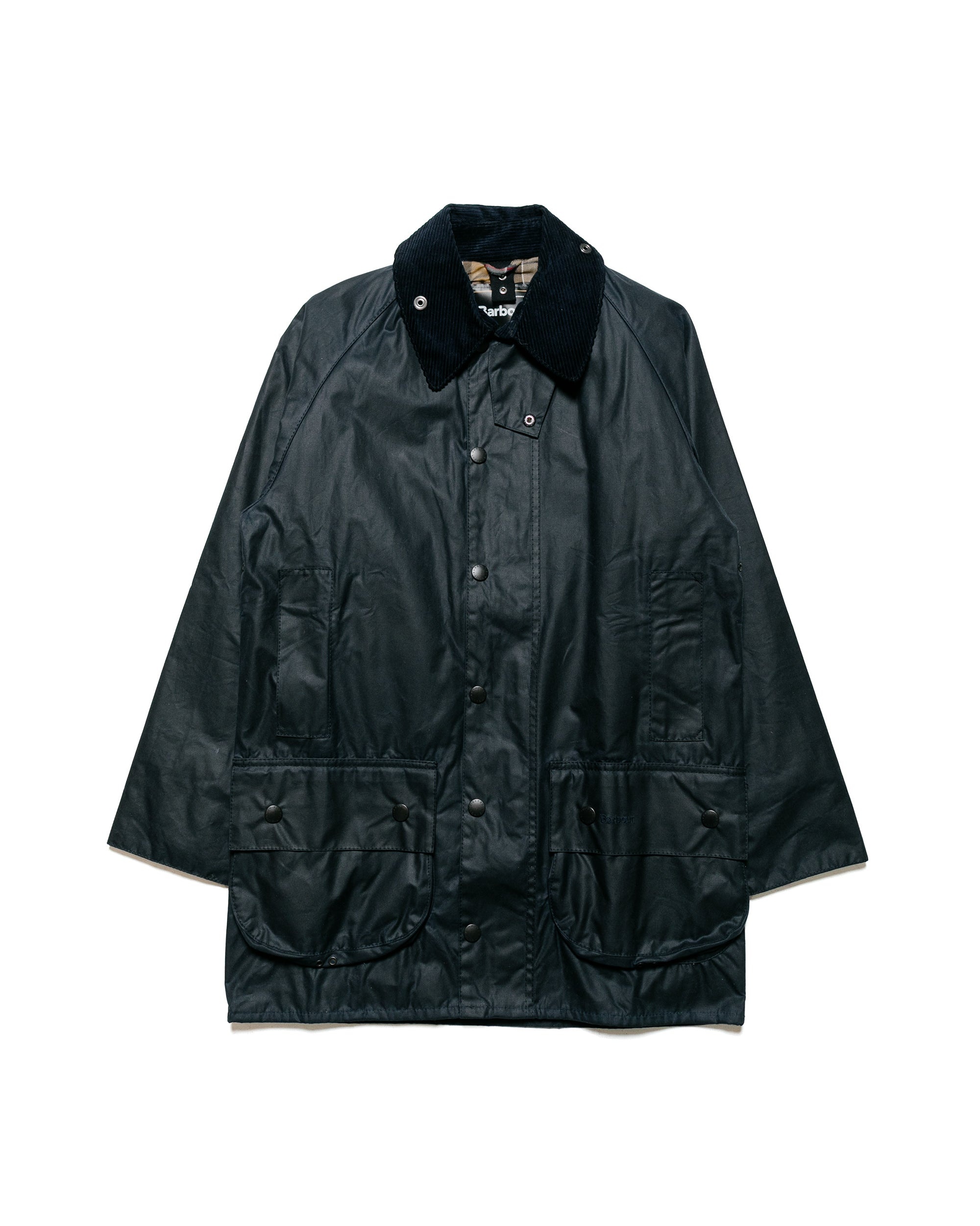 Beaufort Wax Jacket Navy - 1