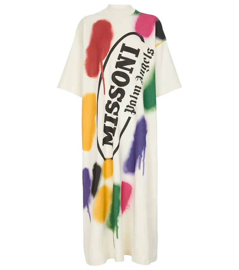 x Missoni printed T-shirt dress 1