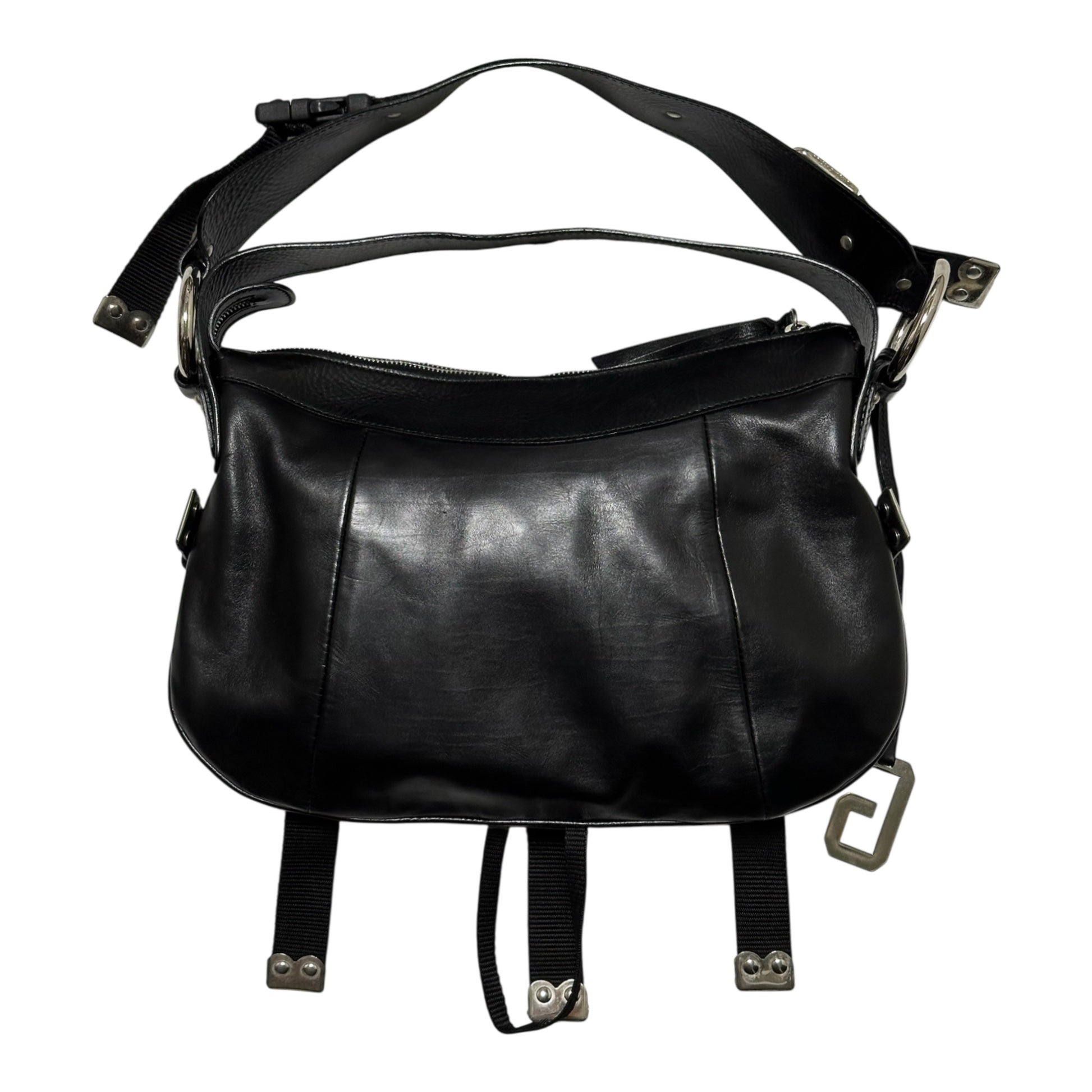 DOLCE&GABBANA Fall Winter 2003 Bondage Leather Shoulder Bag - 2