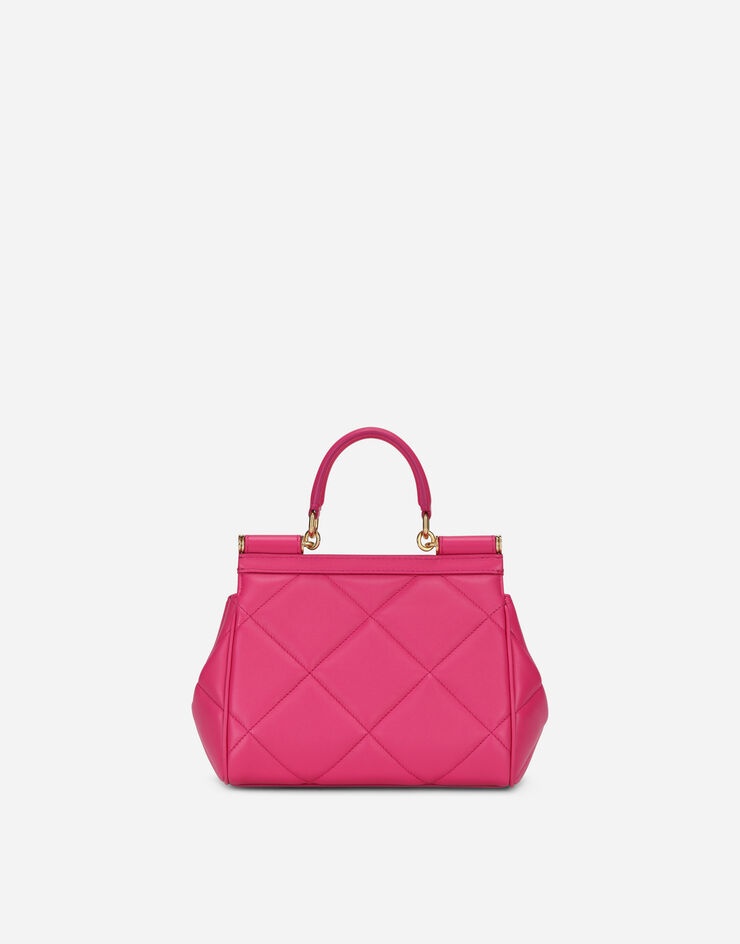 Small Sicily bag in quilted Aria calfskin - 4