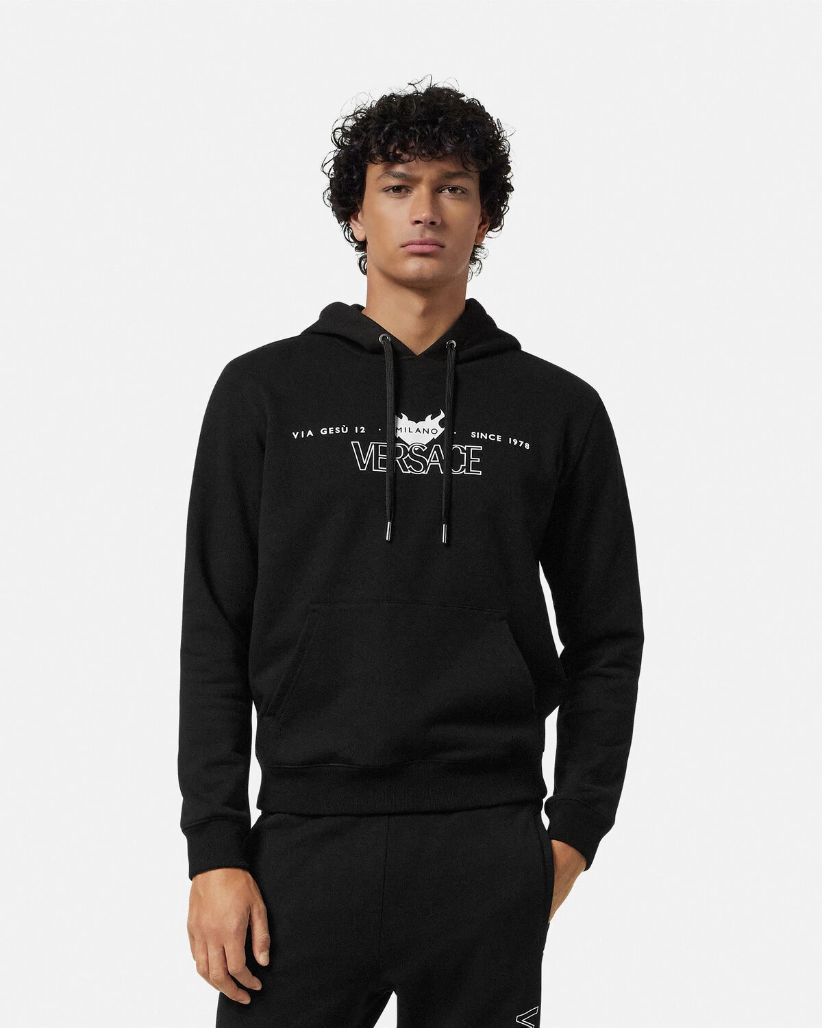 Versace Logo Hoodie - 4
