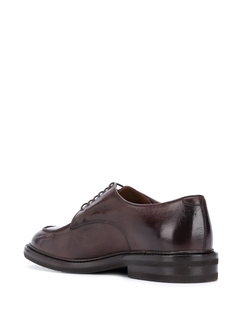 almond toe derby shoes - 3