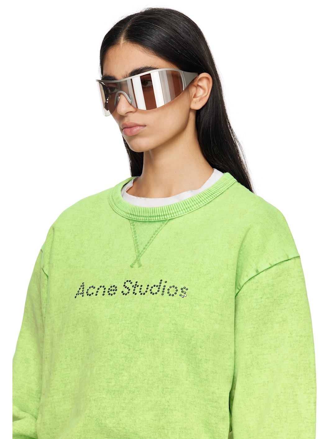 Silver Metal Frame Sunglasses - 4