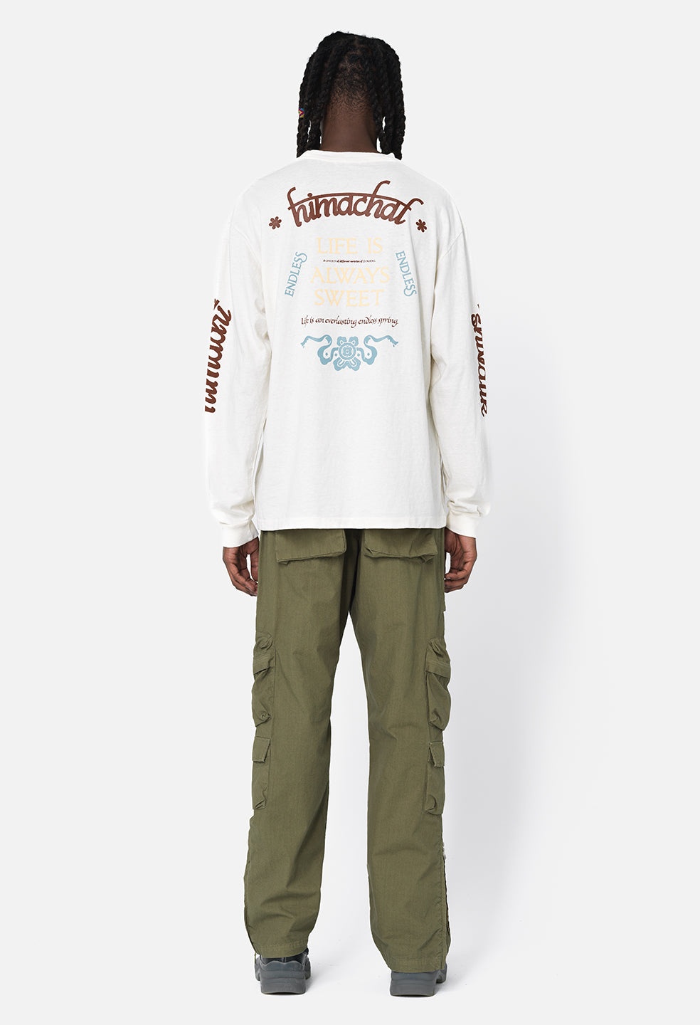 LIFE IS ALWAYS SWEET LS UNIVERSITY TEE - 5