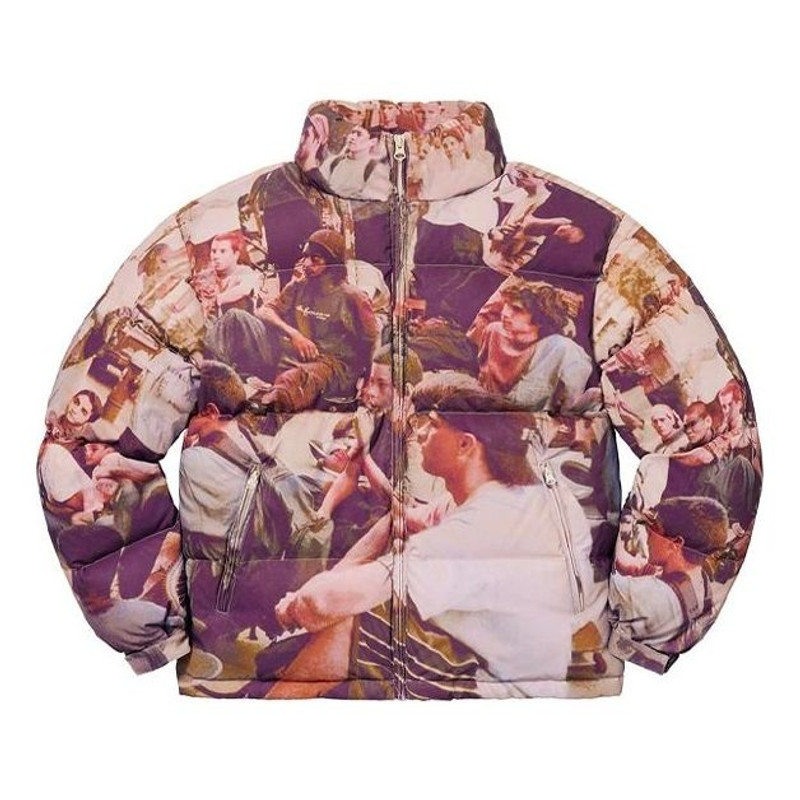 Supreme Lafayette Reflective Down Jacket 'Multi-Color' SUP-FW21-266 - 1
