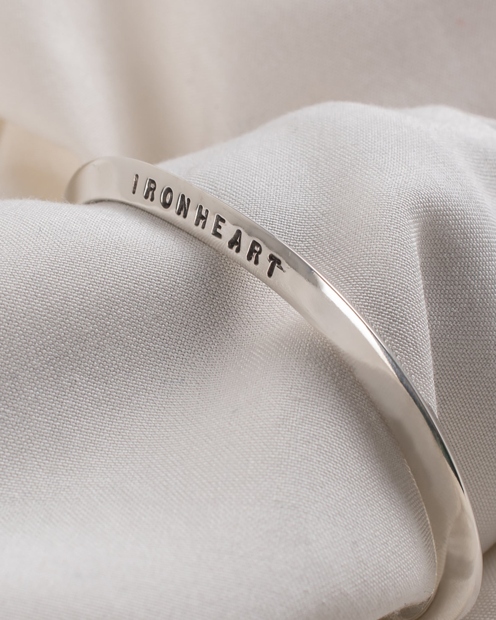 "V" Profile Bangle - Sterling Silver - 3