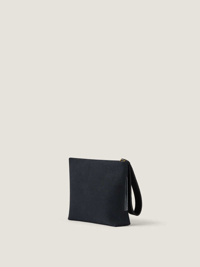 Givenchy GIVENCHY TAPE POUCH IN CANVAS outlook
