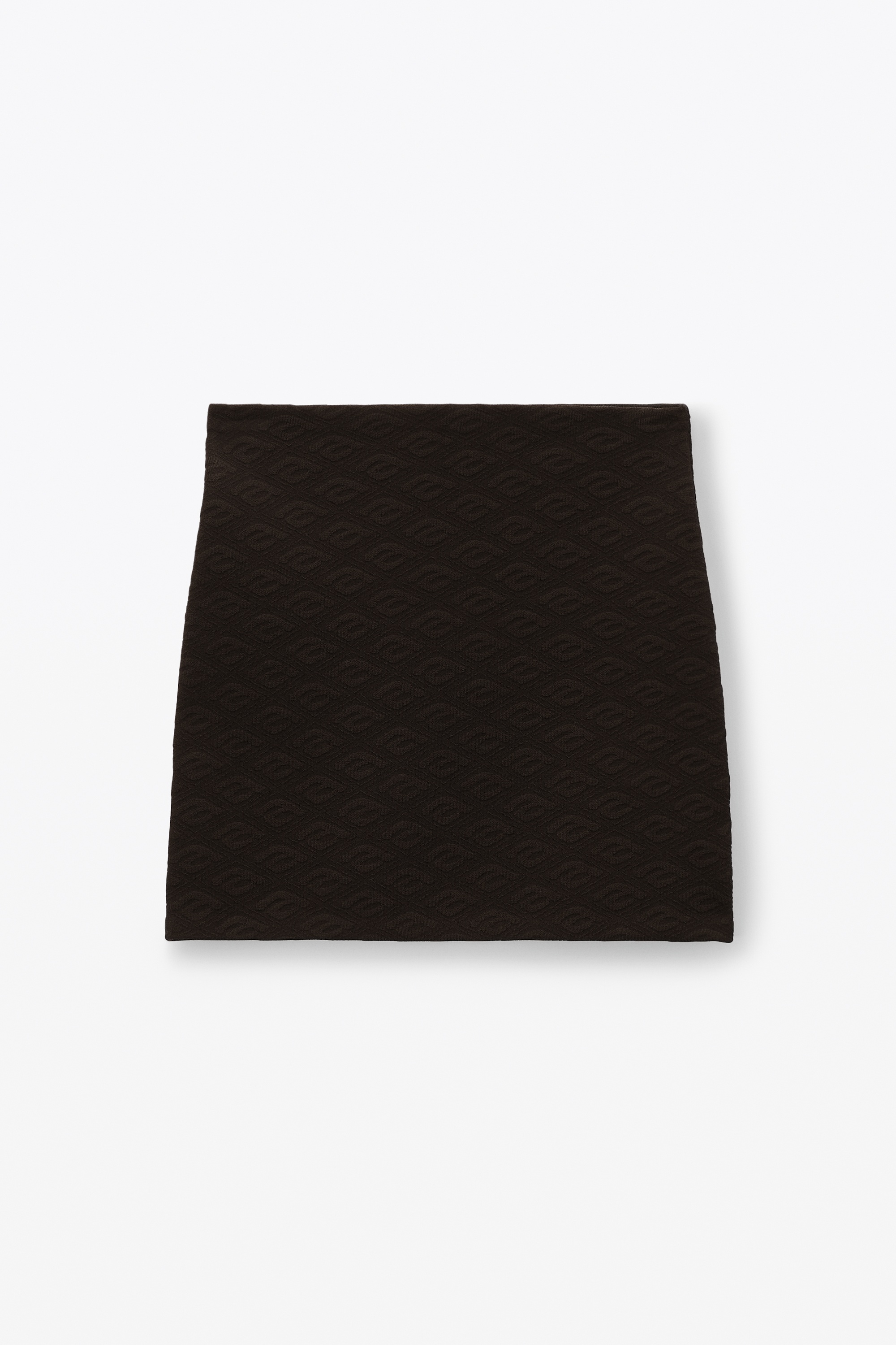 MINI SKIRT IN COMPACT NYLON JACQUARD - 1