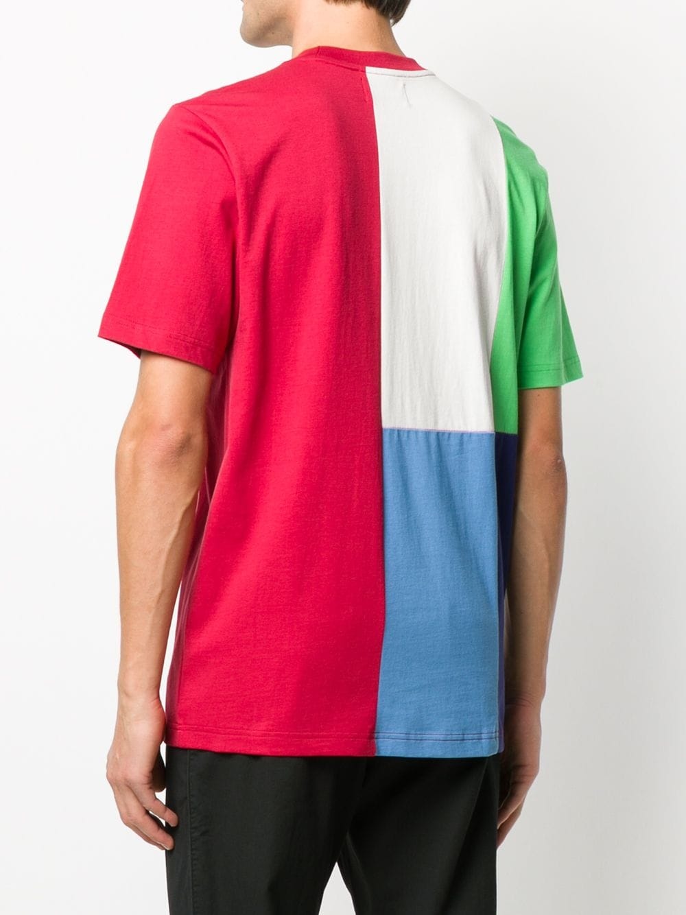 Flaggin colour block T-shirt - 4