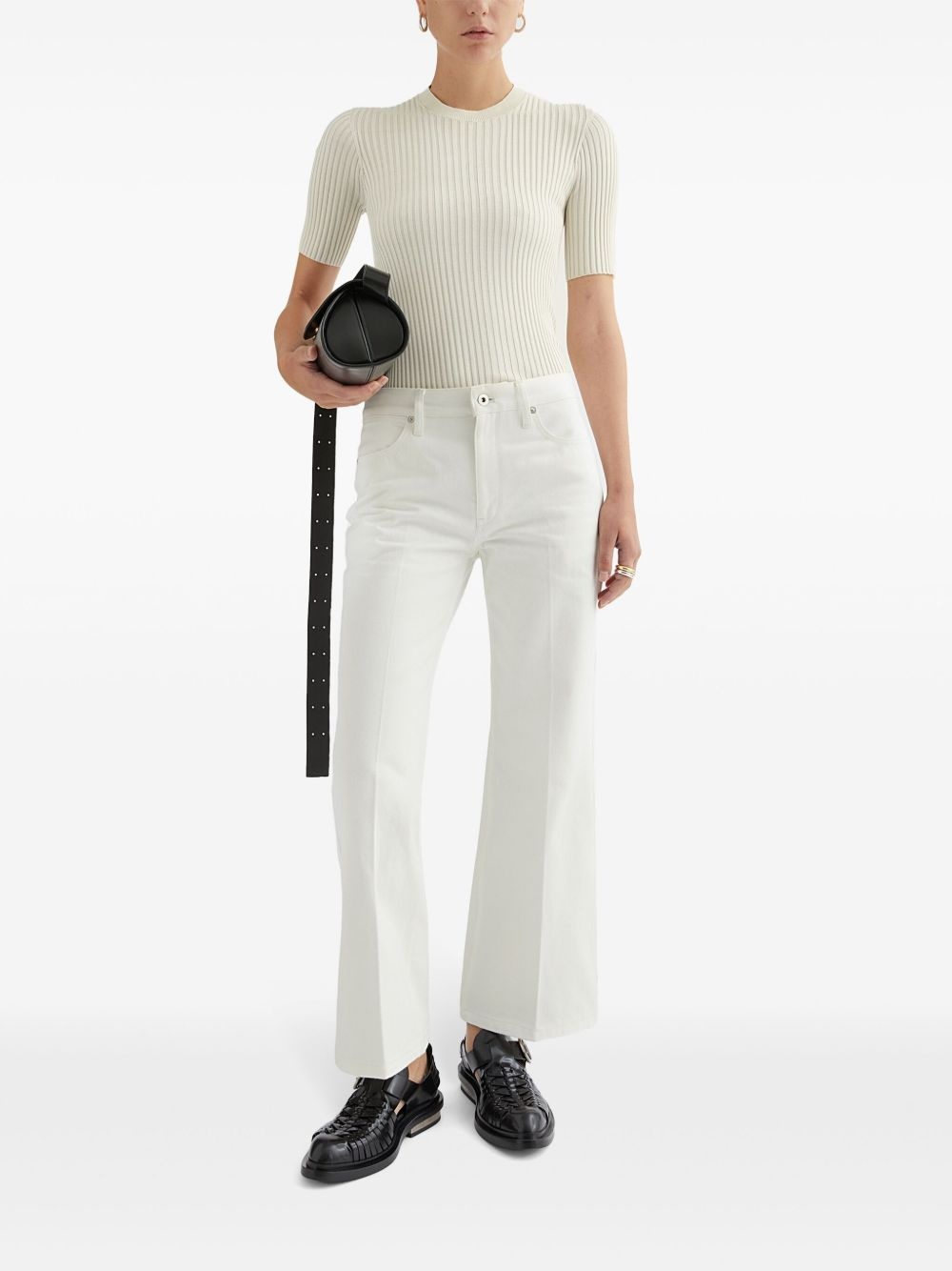 flared jeans - 2