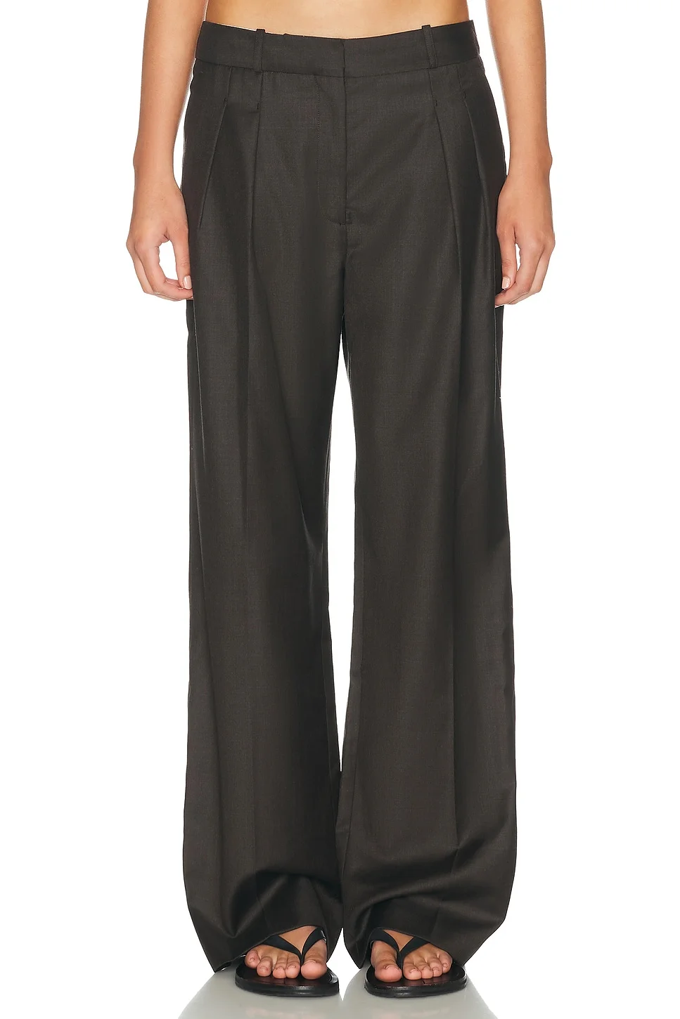 Sbiru Pleated Tailored Pant - 1