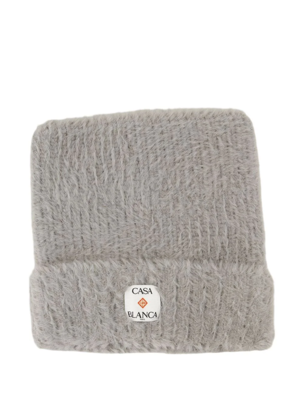 fluffy square beanie - 1