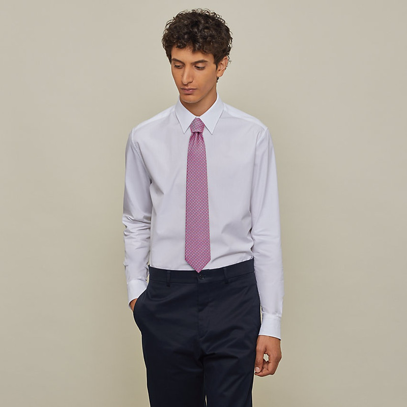 Hermès Tie 7 H Flamboyant Web tie outlook