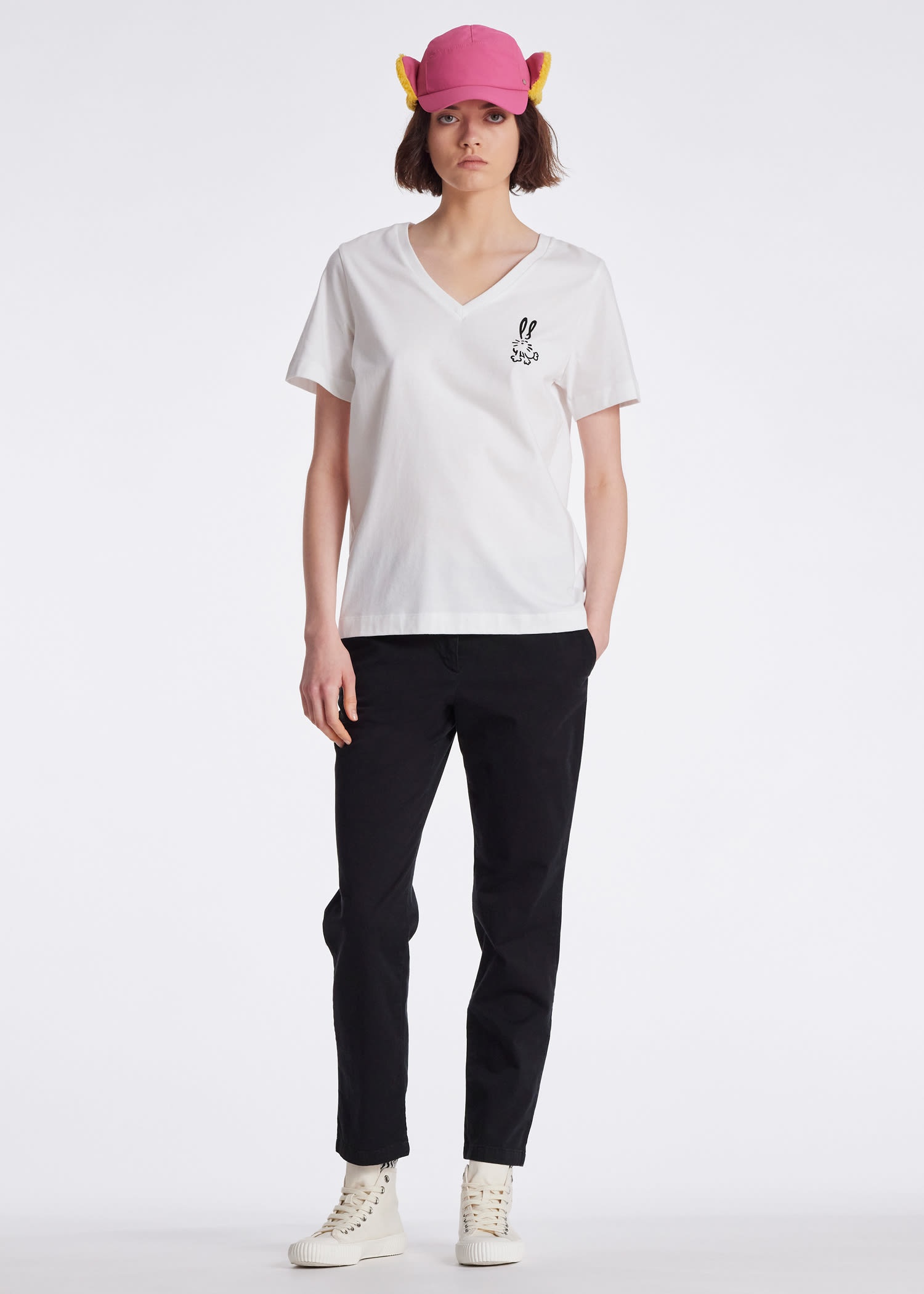 V-Neck 'Lunar New Year' T-Shirt - 4