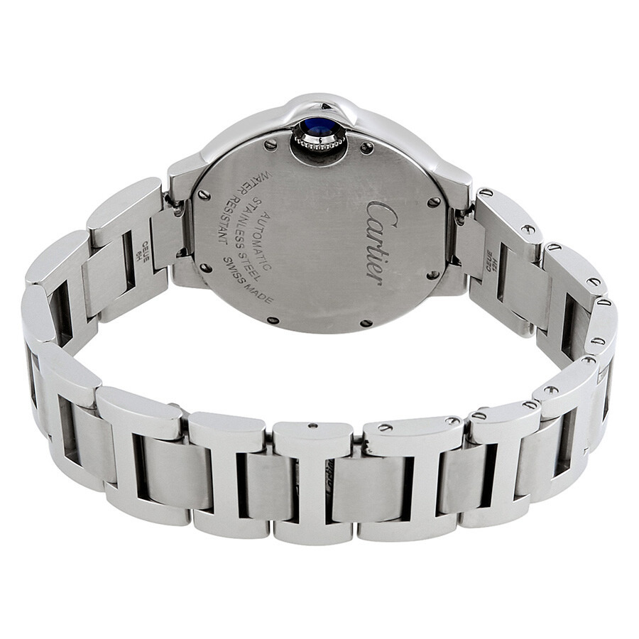 Pre-owned Pre-Owned Cartier Ballon Bleu Automatic Silver Dial Ladies Watch W6920071 - 3