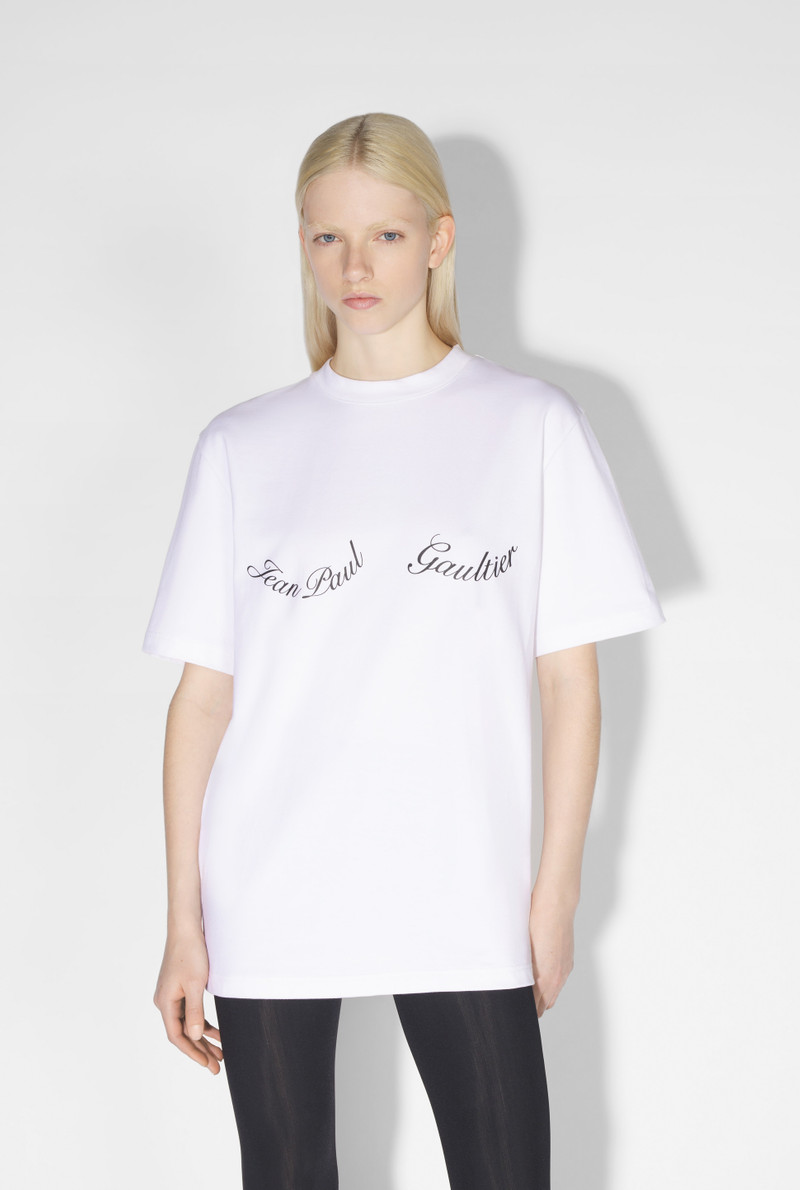 Jean Paul Gaultier THE LARGE WHITE JEAN PAUL GAULTIER T-SHIRT outlook