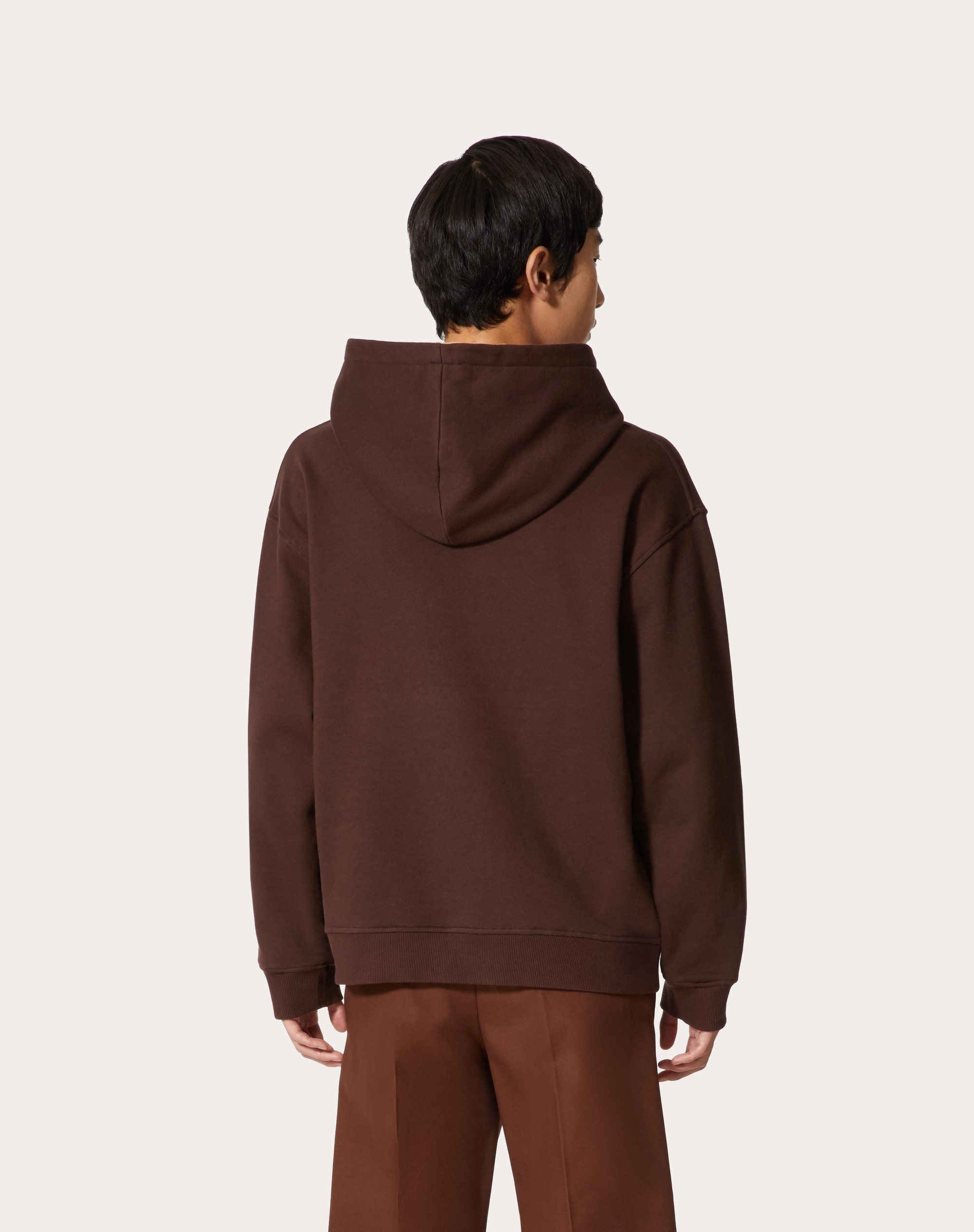 COTTON SWEATSHIRT WITH V-3D PATCH - 4