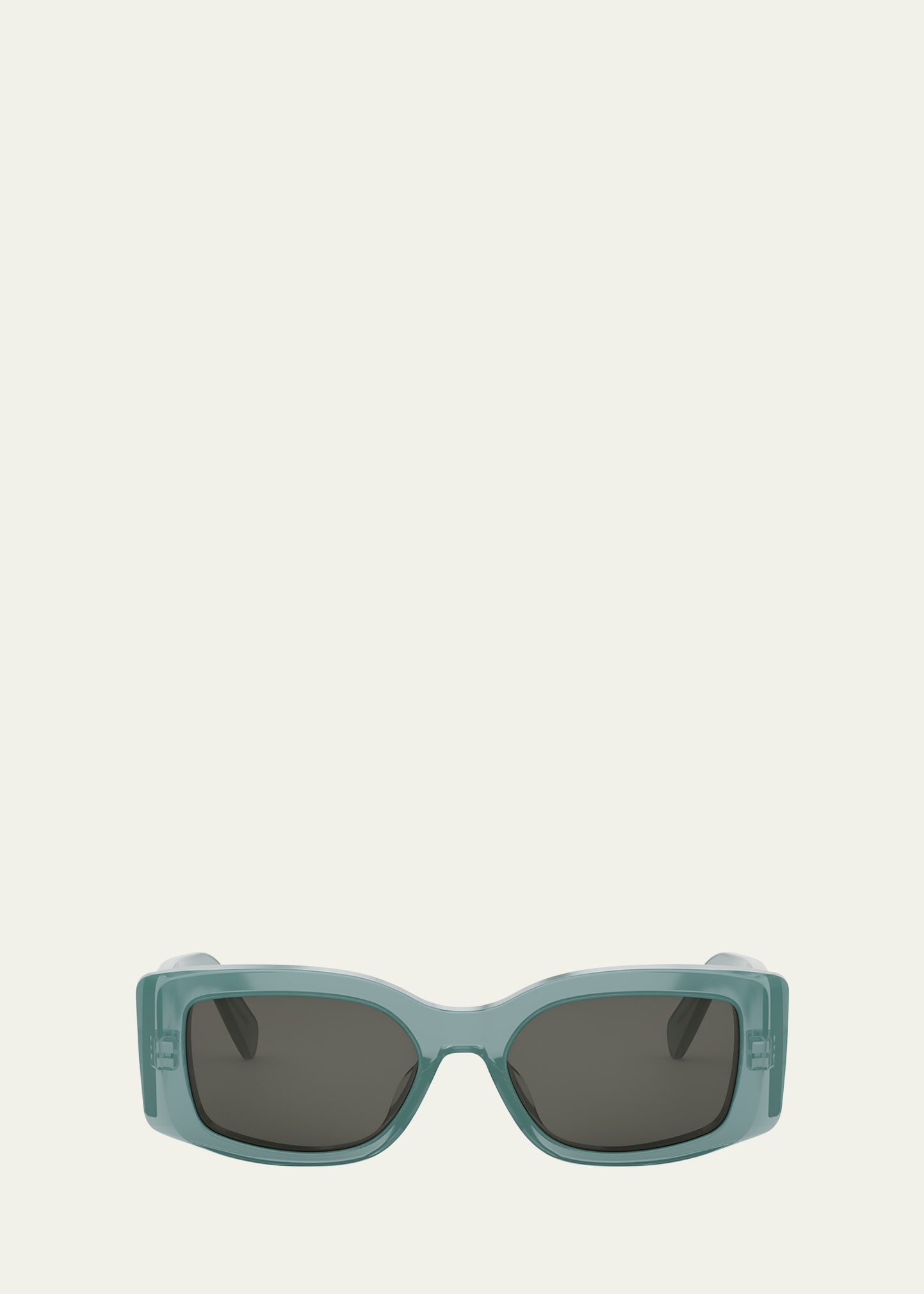 Triomphe Acetate Rectangle Sunglasses - 1