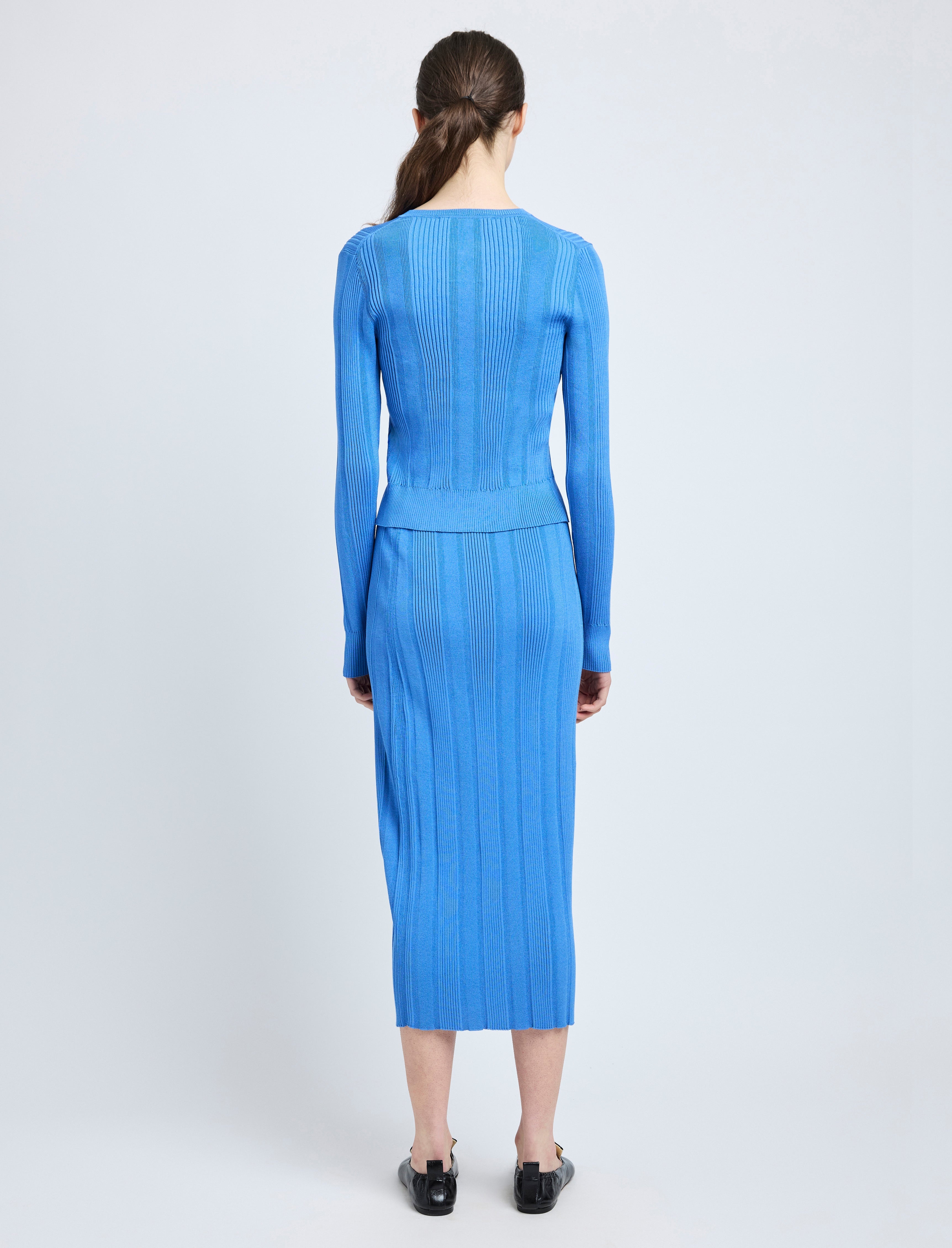 Ryanne Skirt in Column Rib - 4