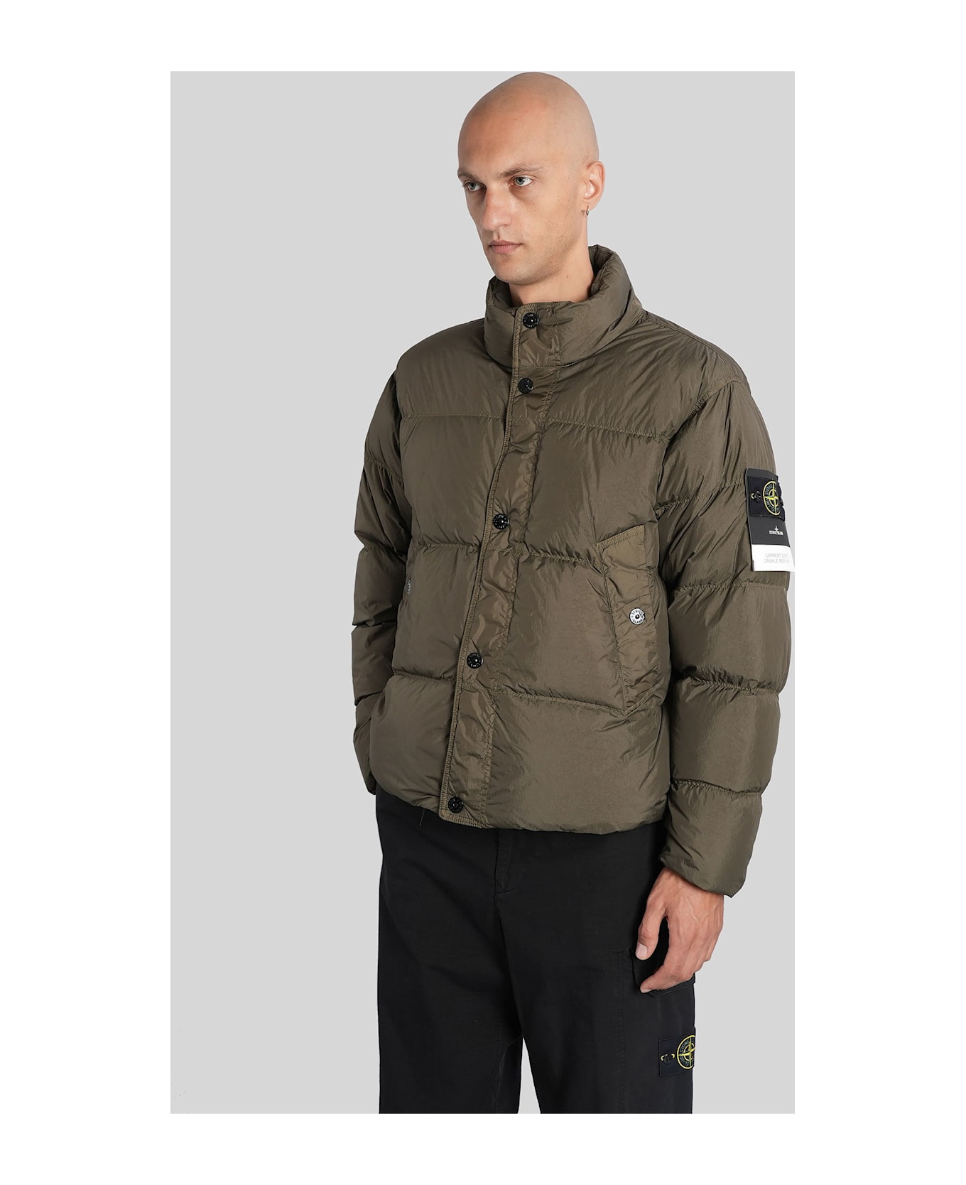 Puffer In Green Polyamide - 4