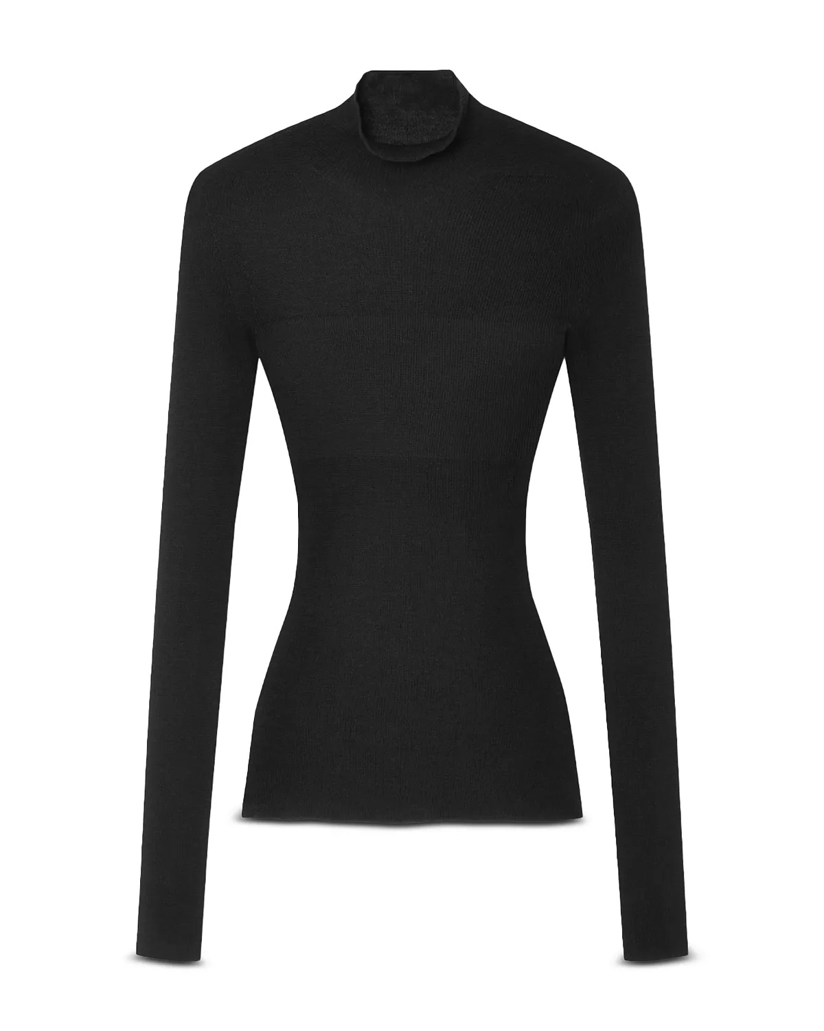 Merino Seamless Ribbed Sweater - 3