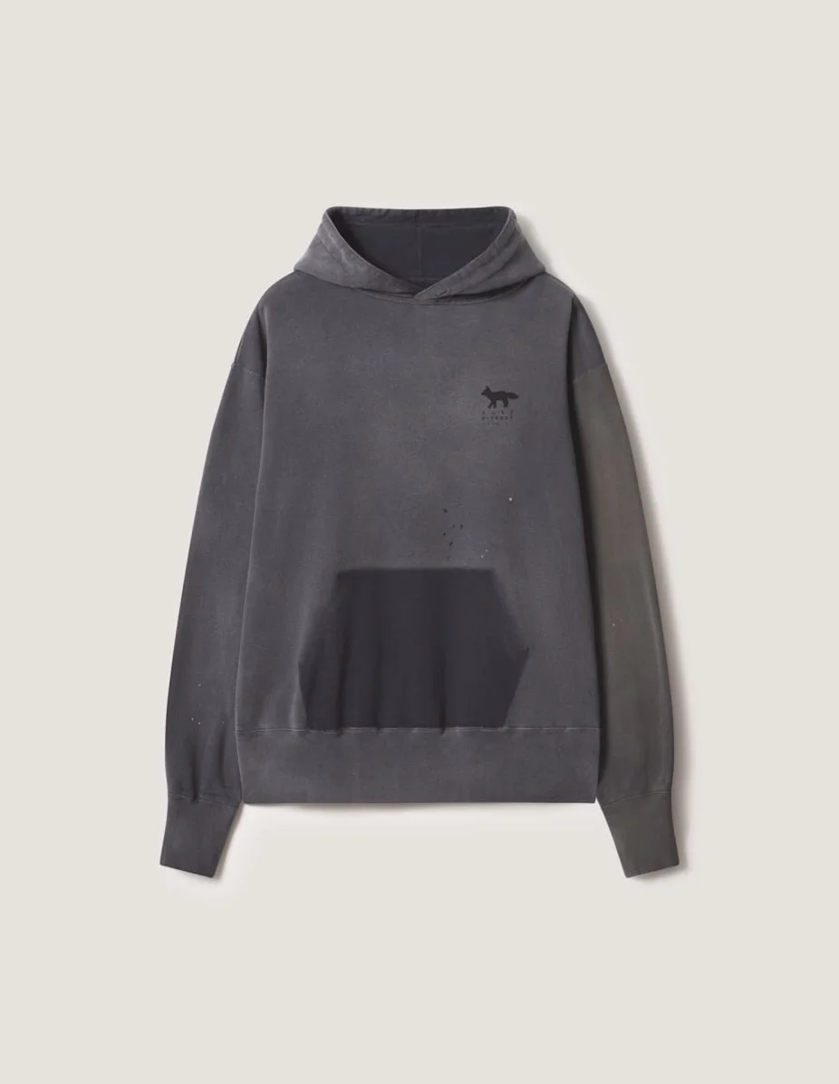 MAISON KITSUNE X KURO PATCHWORKED FOX PARKA - 1