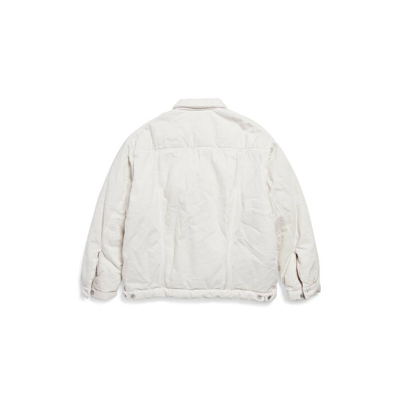 BALENCIAGA Men's Padded Jacket in White outlook