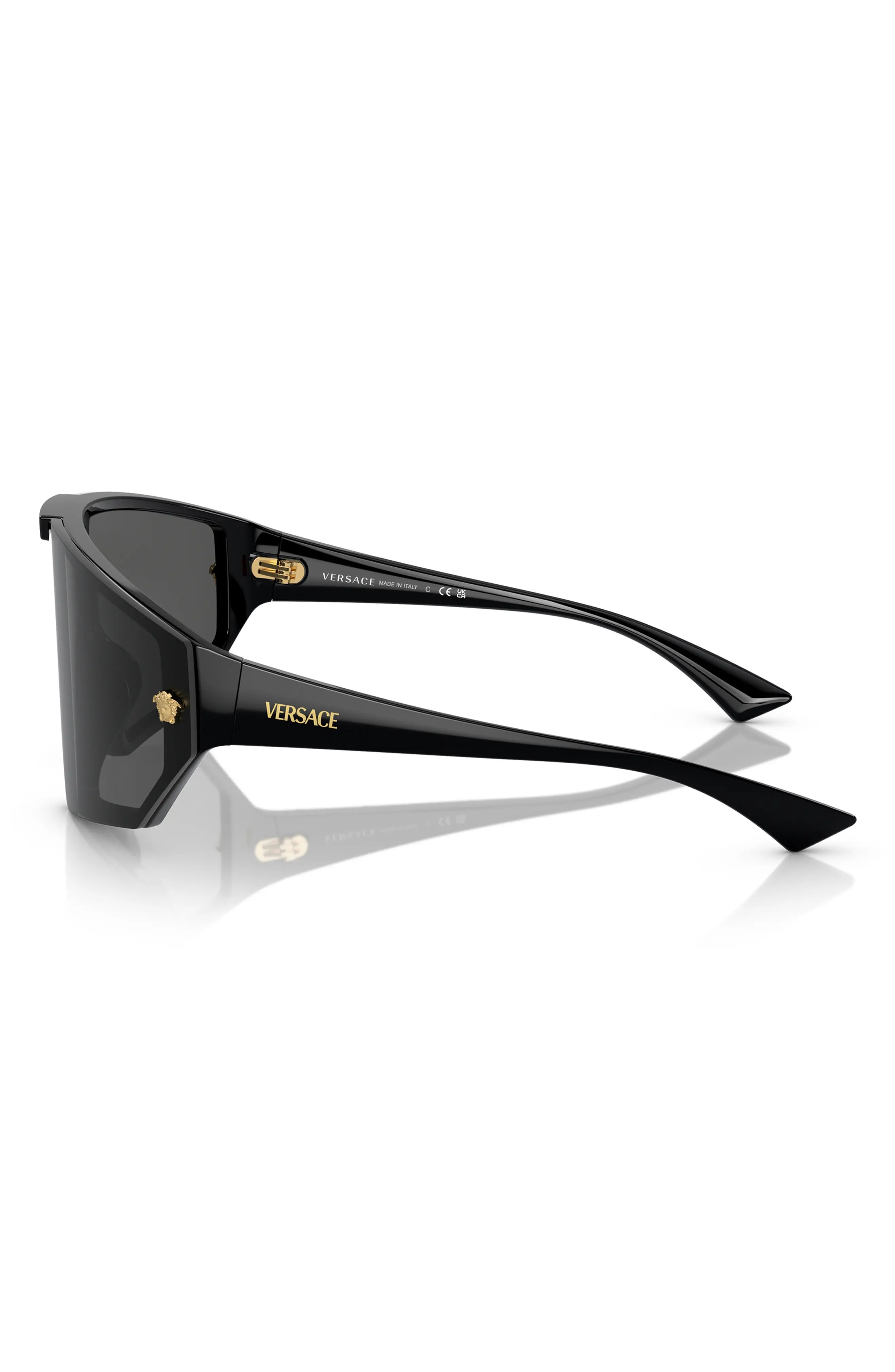 47mm Irregular Mask Sunglasses - 5