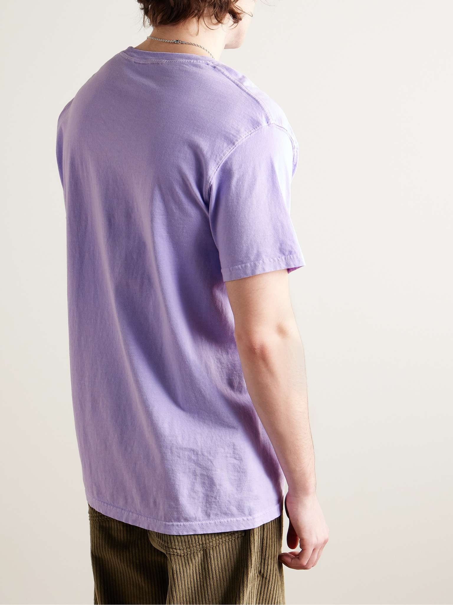 Core Logo-Print Cotton-Blend Jersey T-Shirt - 4