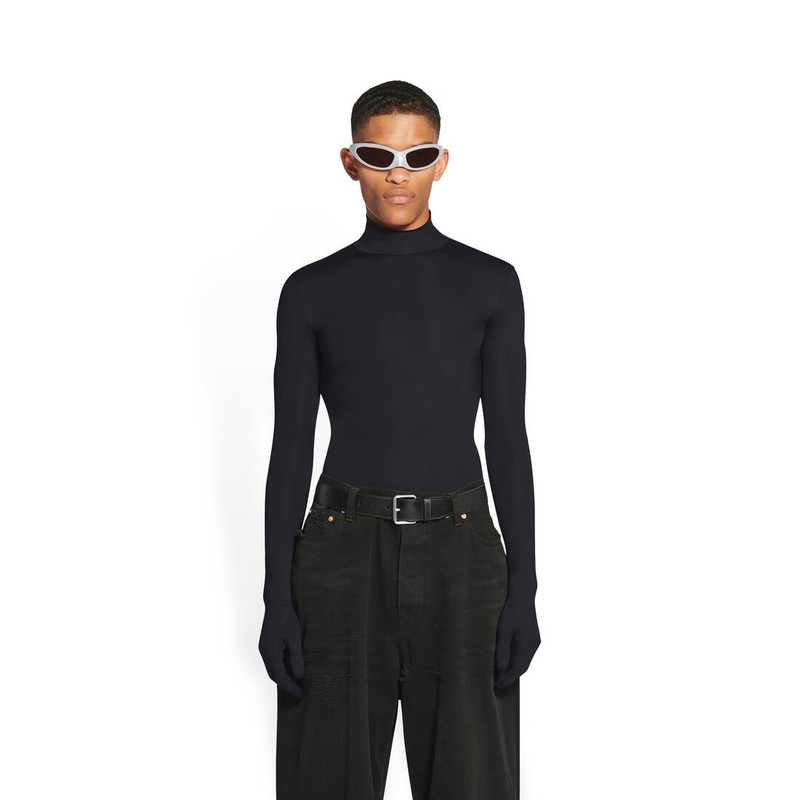 BALENCIAGA elastic roller buckle belt outlook