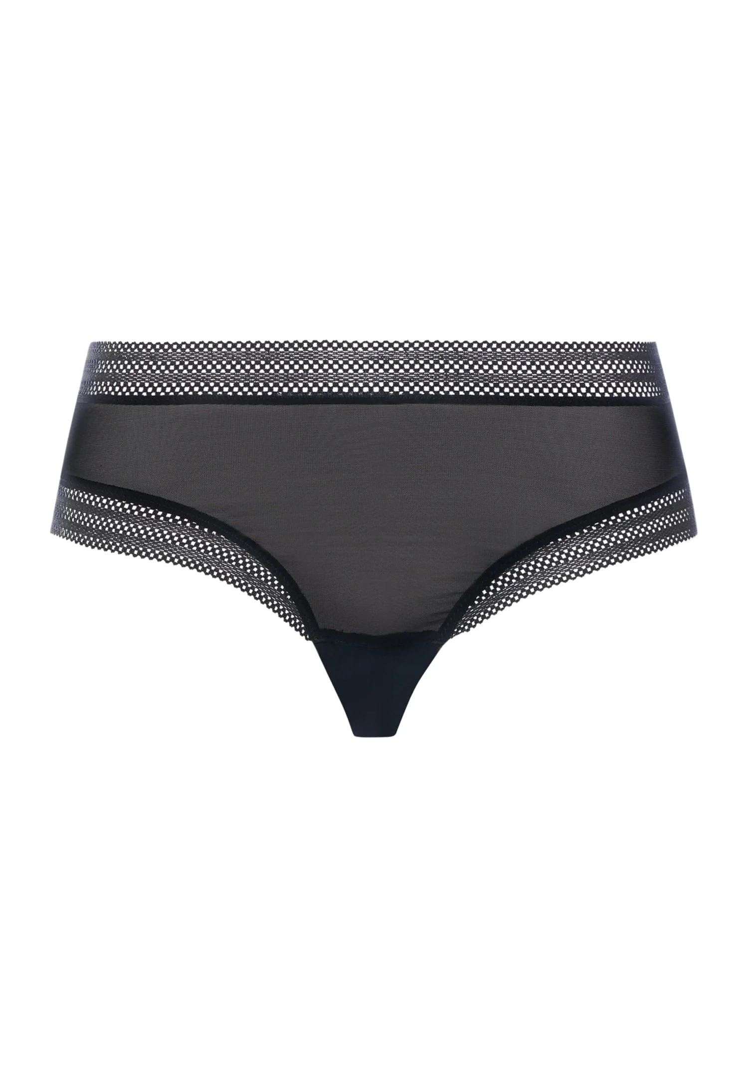 Orea Semi-Sheer High Cut Brief - 1