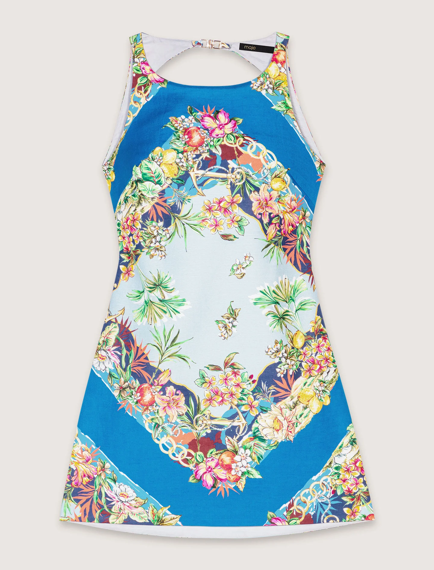 Patterned shift dress - 1