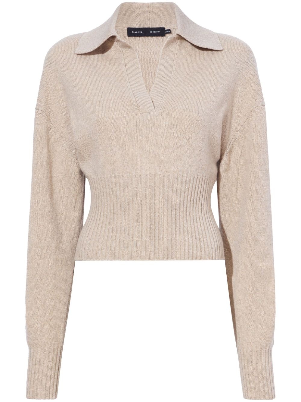 Jeanne cashmere polo jumper - 1