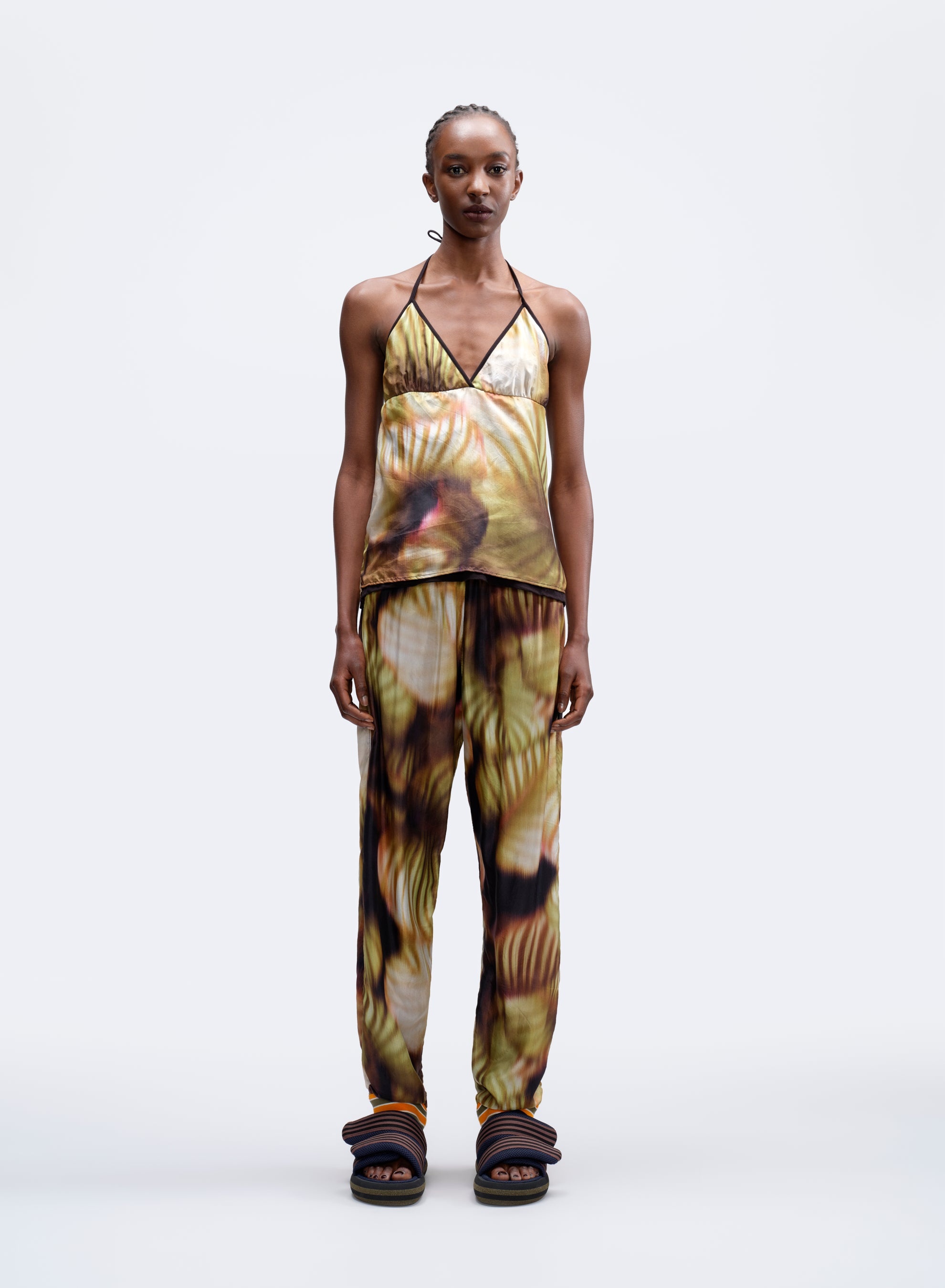 CASUAL PANTS IN SILK - 6