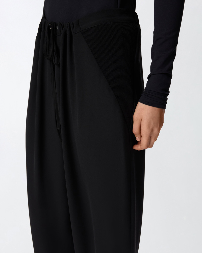WIDE-LEG TROUSERS WITH ELASTIC WAIST 6