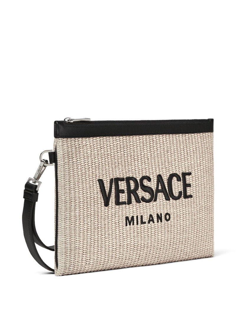 Milano raffia clutch bag 4