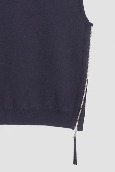 Double Knit Sleeveless Pullover - 5