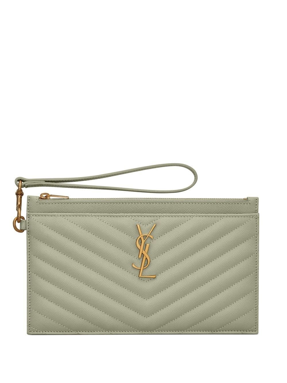 YSL monogram pouch - 1