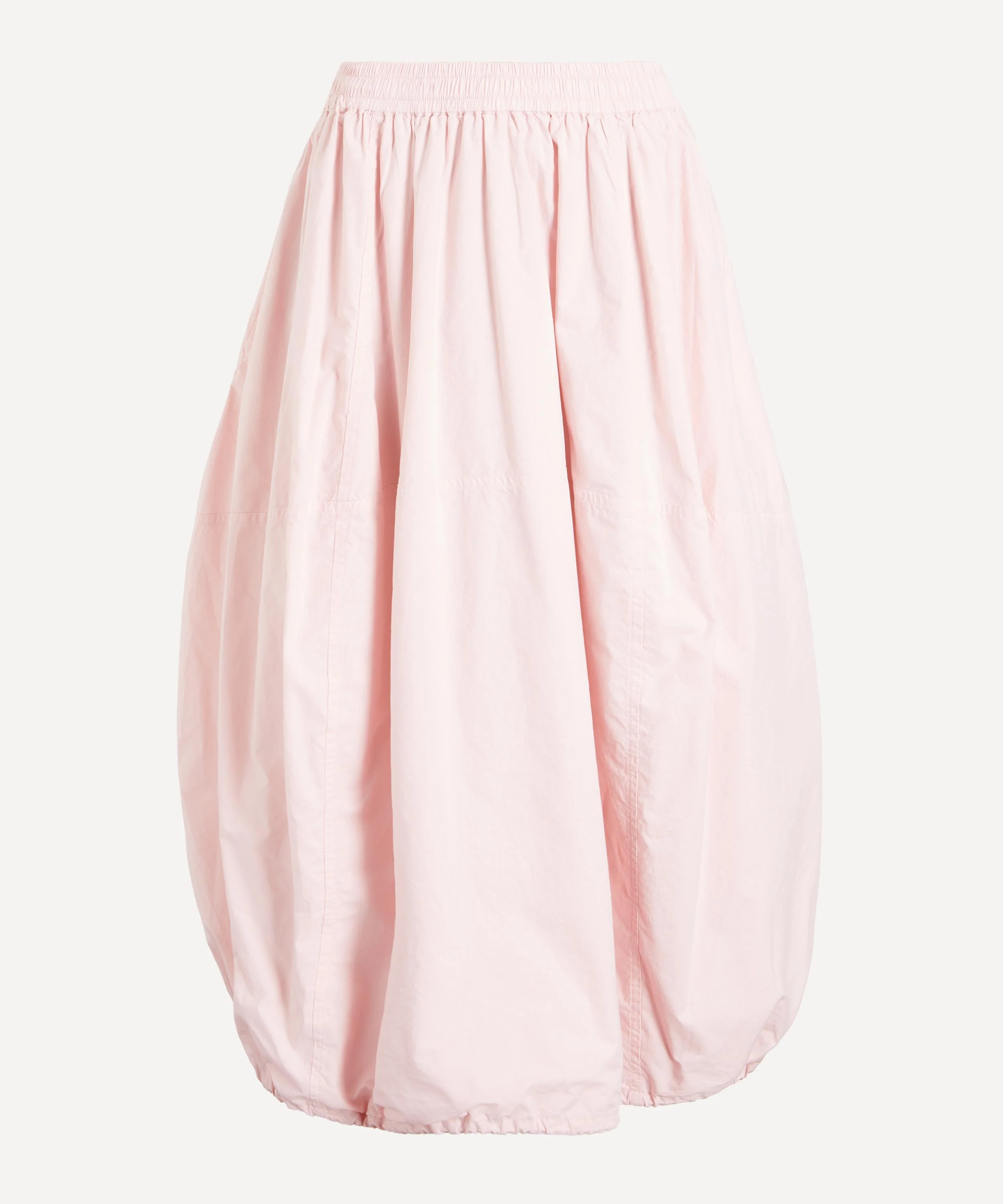 Pink Parachute Midi Skirt - 1