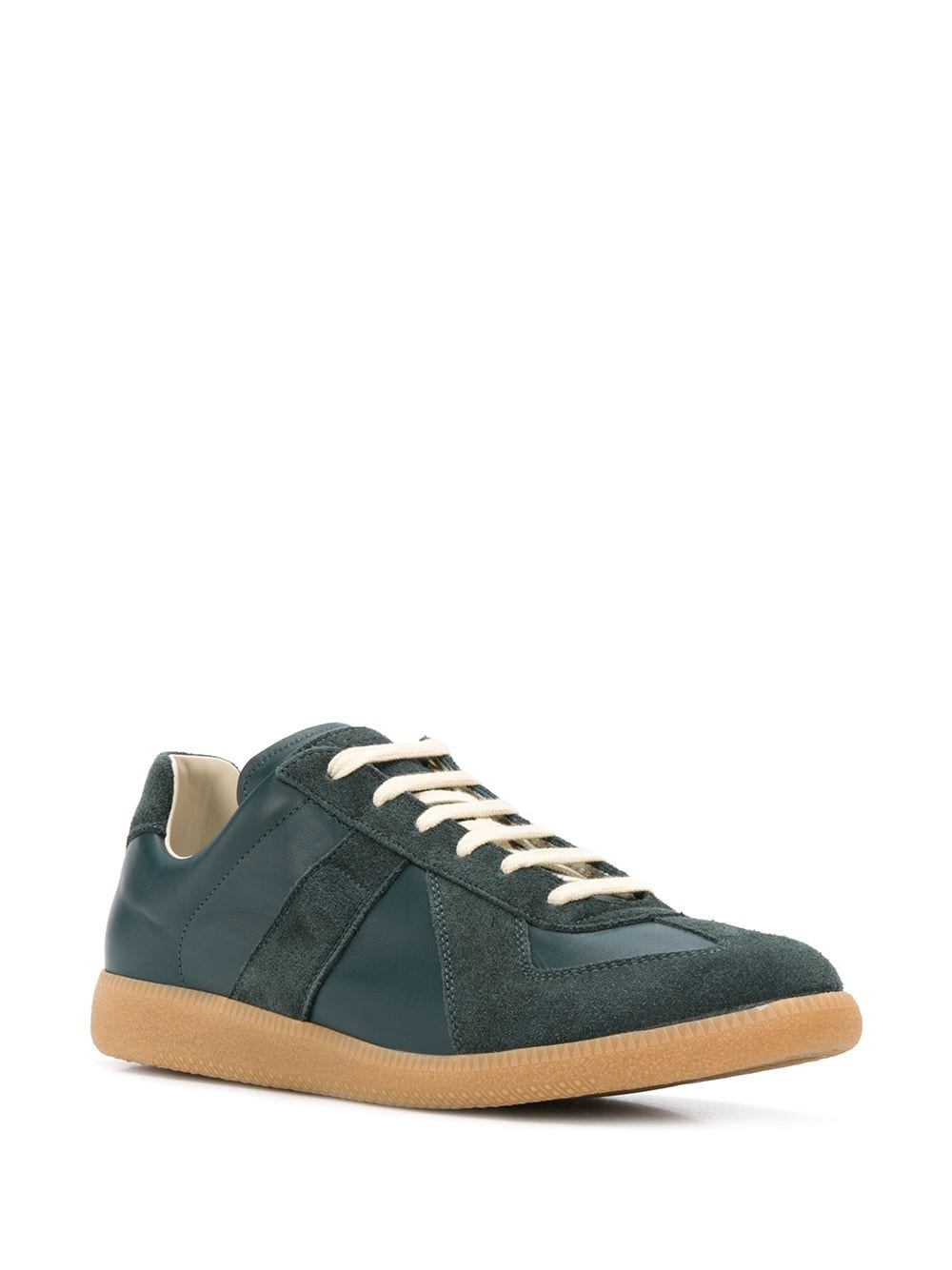 suede low-top sneakers - 2