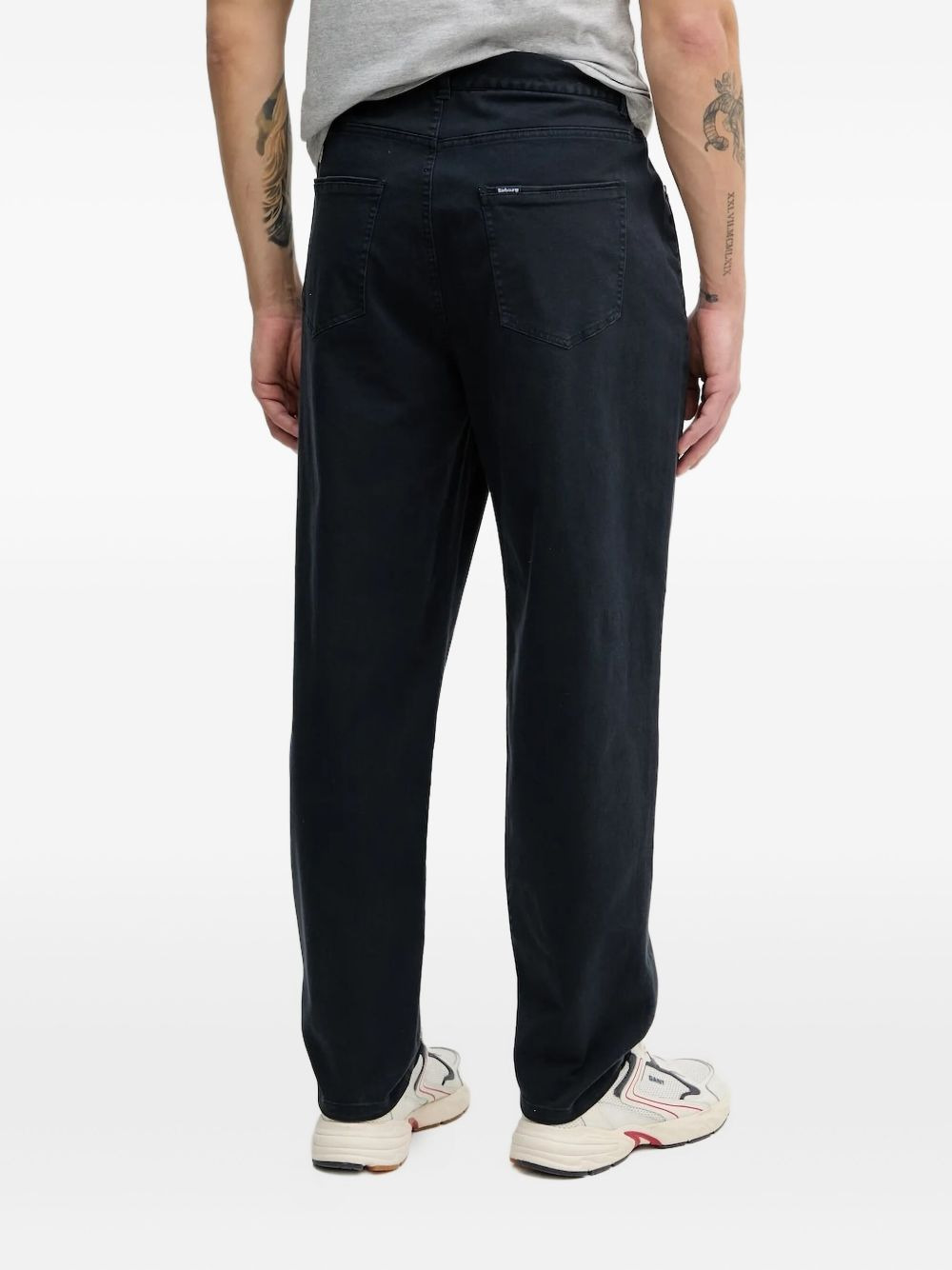 cotton-blend trousers - 2