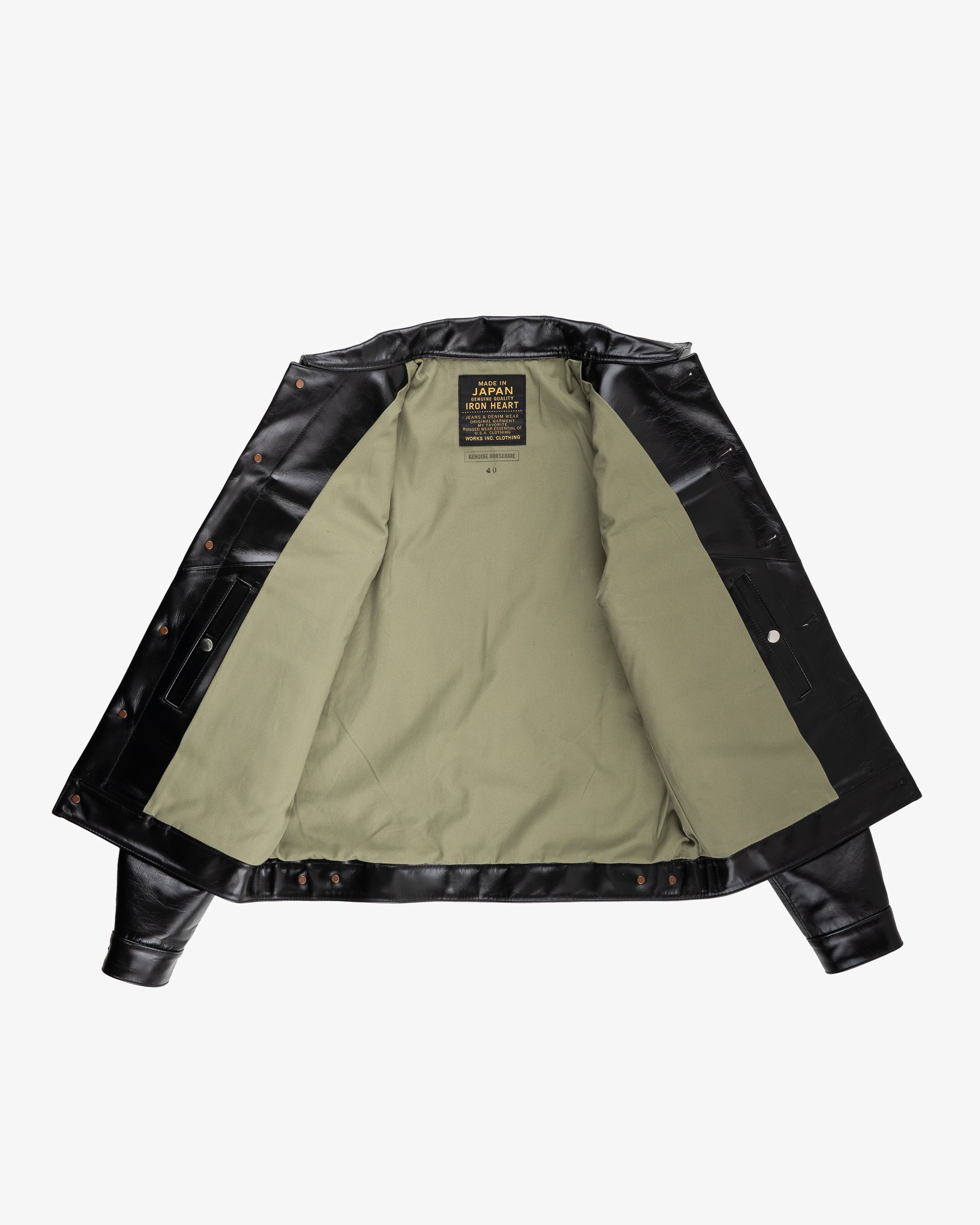 IRON HEART JAKET ジャケット iron-heart-ihj-135-ind-13oz-ox