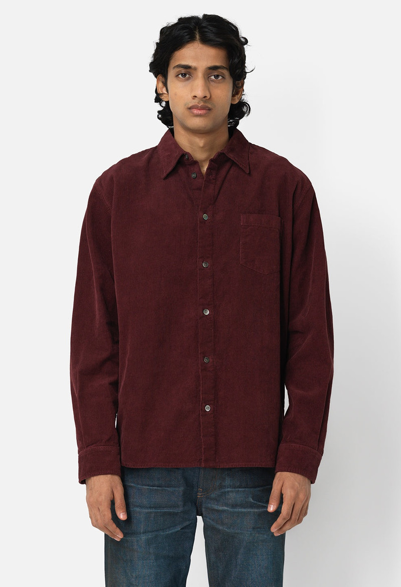 CORDUROY CLOAK BUTTON UP 2