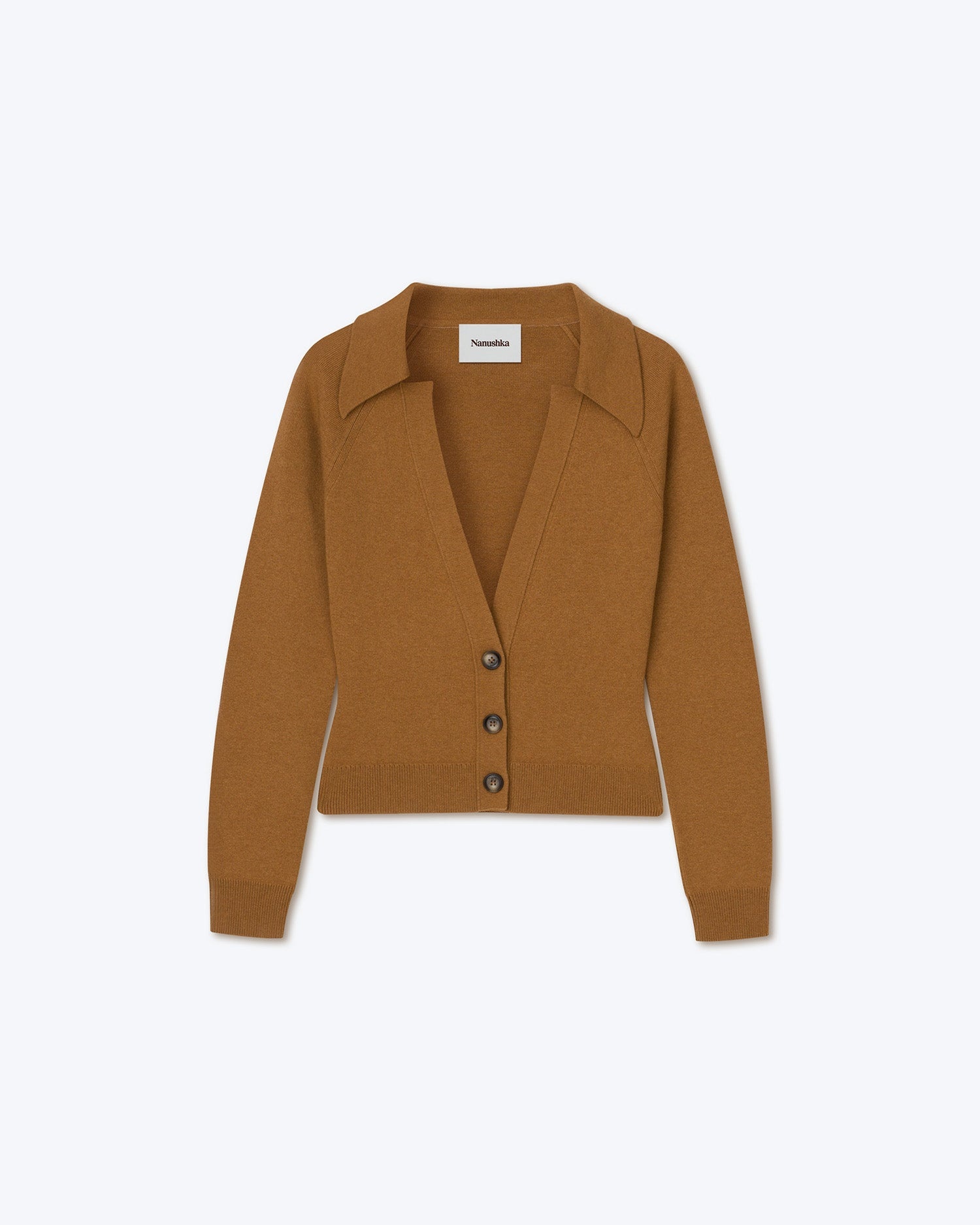 JODI - Cashmere-blend cardigan - Camel - 1