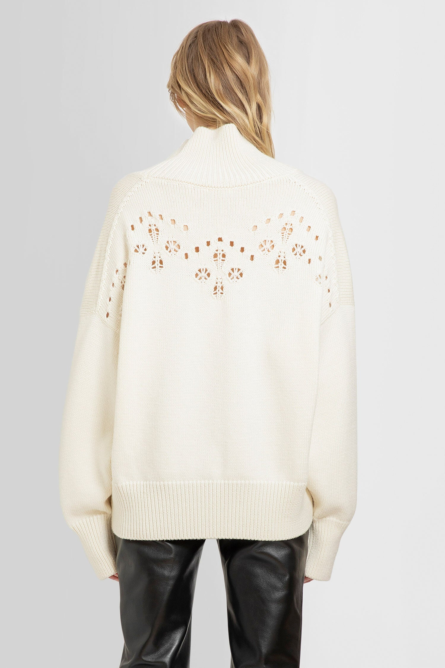 CHLOÉ WOMAN WHITE KNITWEAR - 3