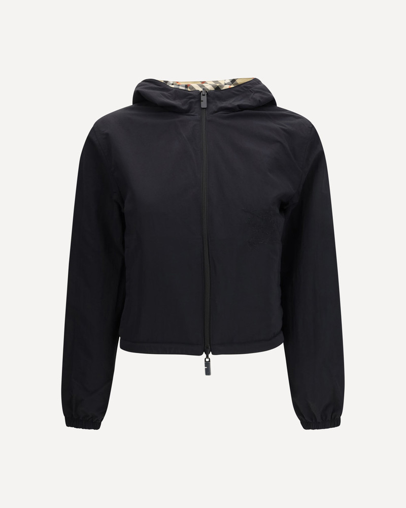 Burberry Reversible cropped check Jacket outlook