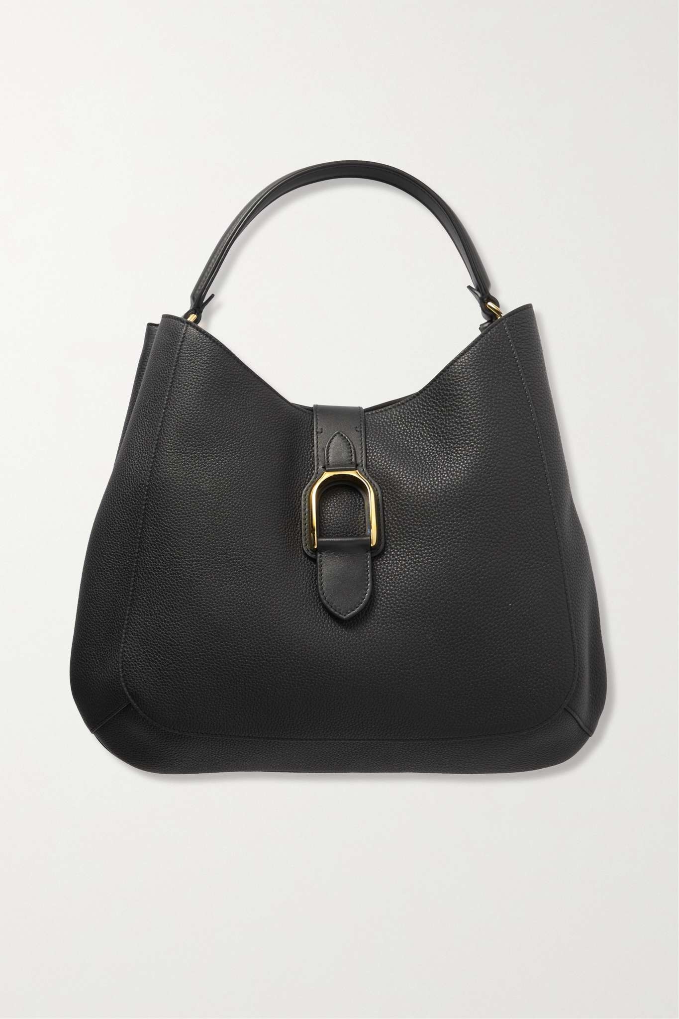 Welington medium textured-leather shoulder bag - 1