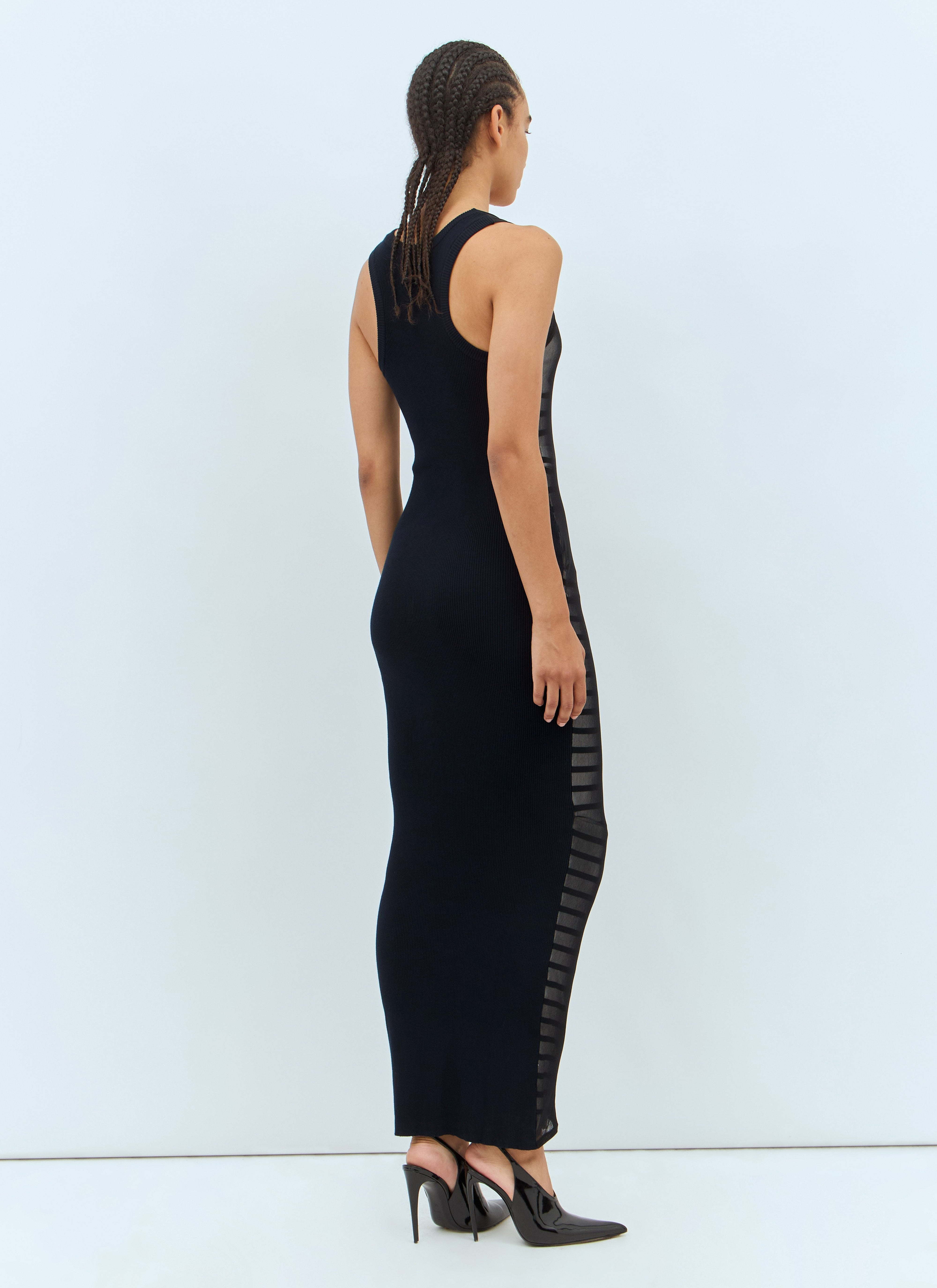 Jean Paul Gaultier Women Ribbed Mariniere Maxi Dress - 2
