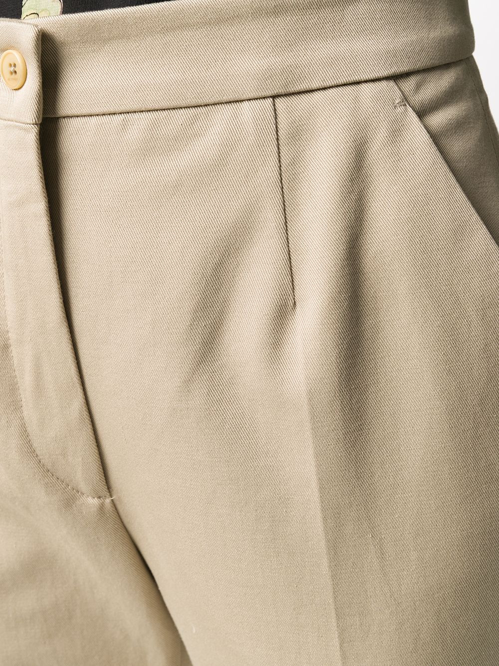 plain straight trousers - 5